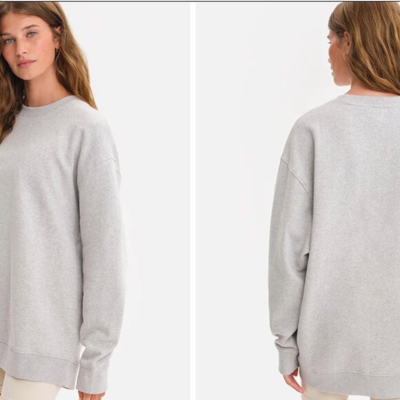 Organic Fleece Boyfriend Sweatshirt MATE THE LABEL M/L - Picture 3 of 3